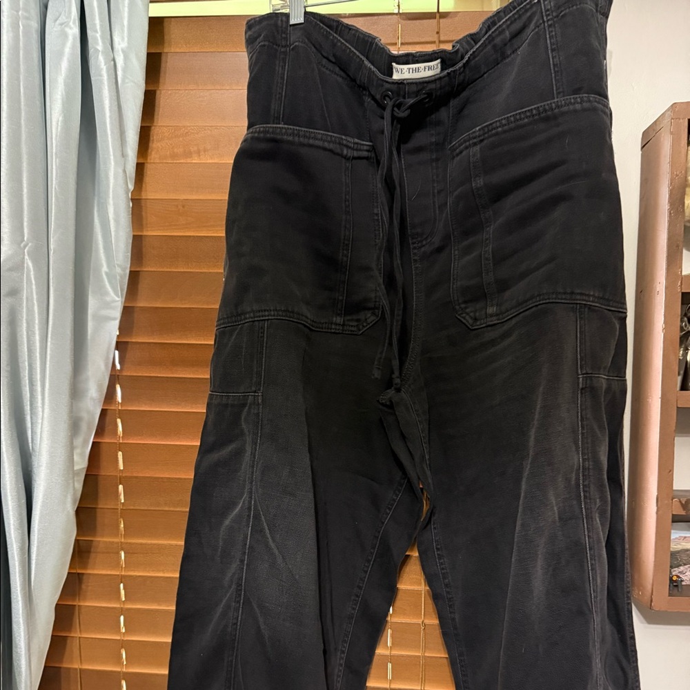 Free People Moxie Pull on Barrel jeans